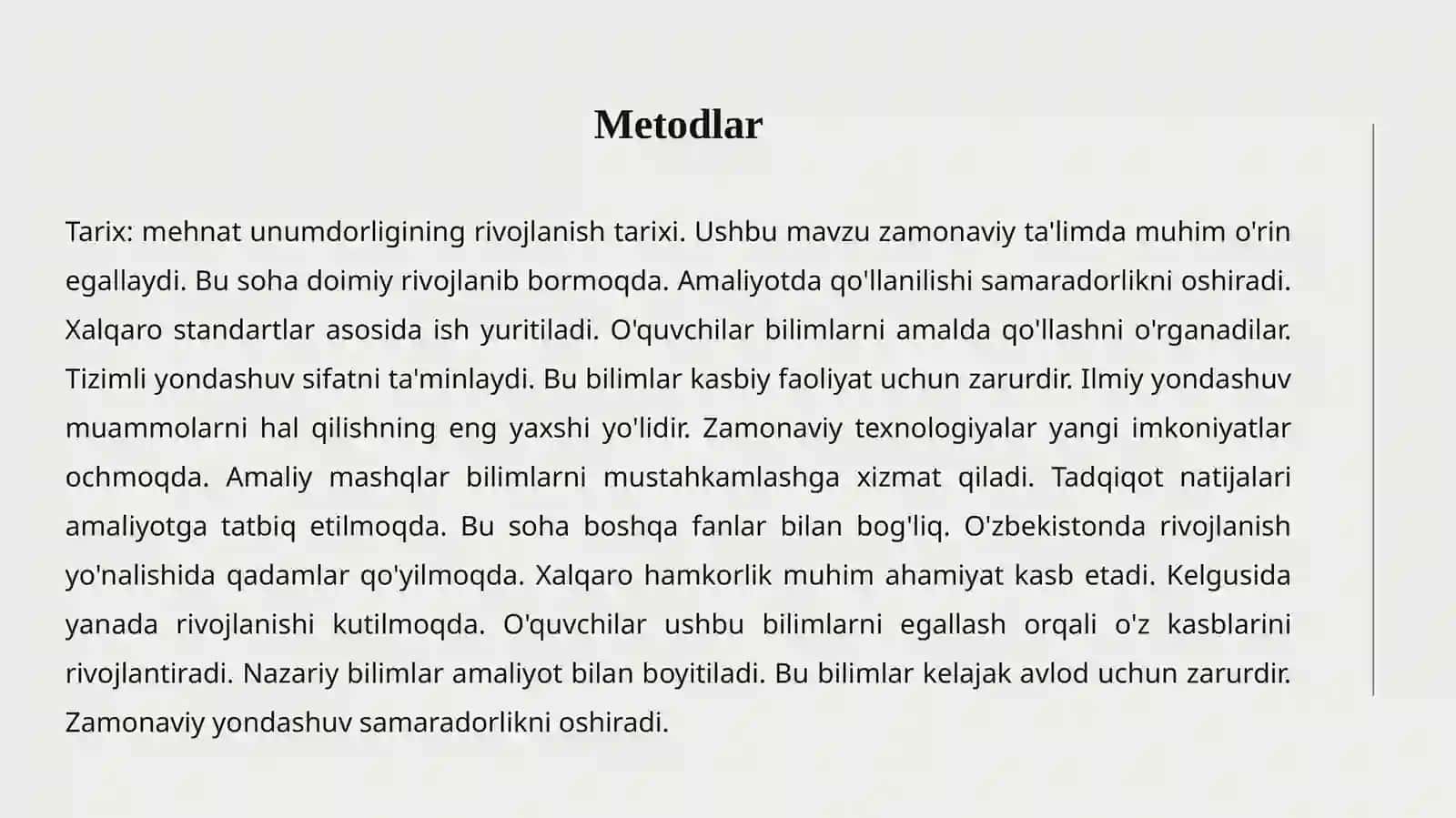 MEHNAT UNUMDORLIGI 4