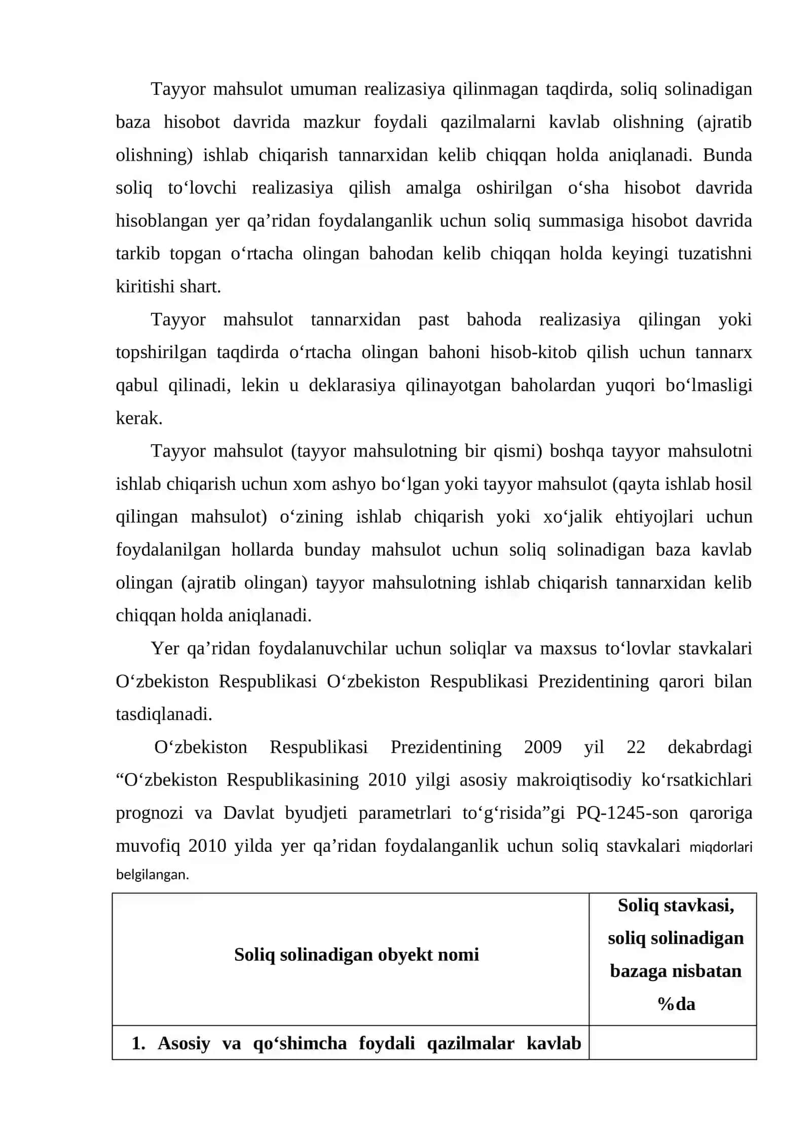 YER QARIDAN FOYDALANGANLIK UCHUN SOLIQ 4