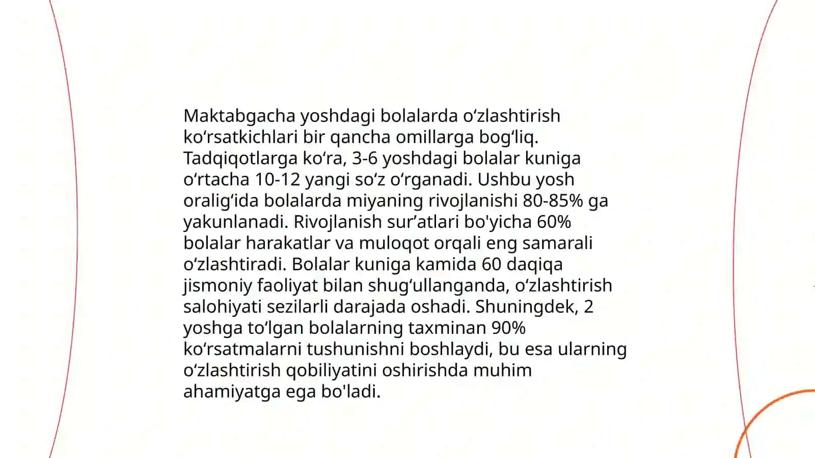 Turli yosh davrlarida oʻzlashtirish xususiyatlari 4