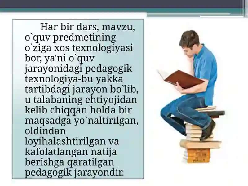Pеdagogik tеxnologiyalar masalalari 4