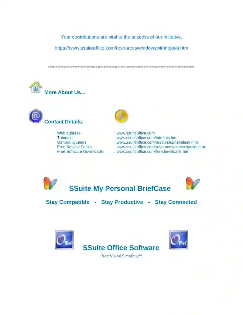 SSuite My Personal Briefcase 4