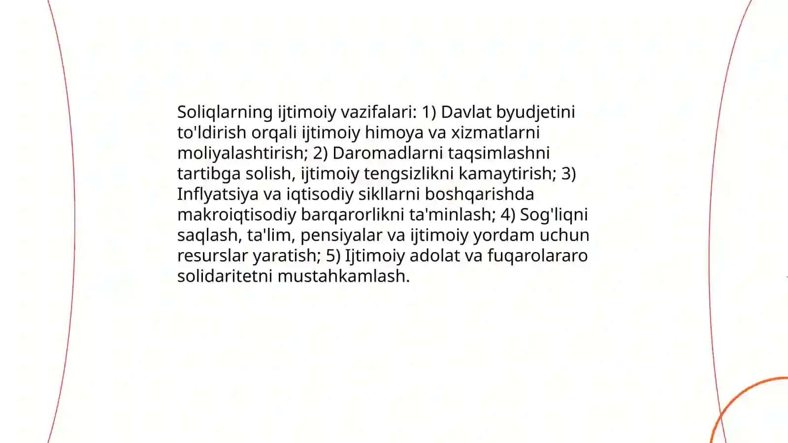 Soliqlar, ularning vazifalari va turlari 4