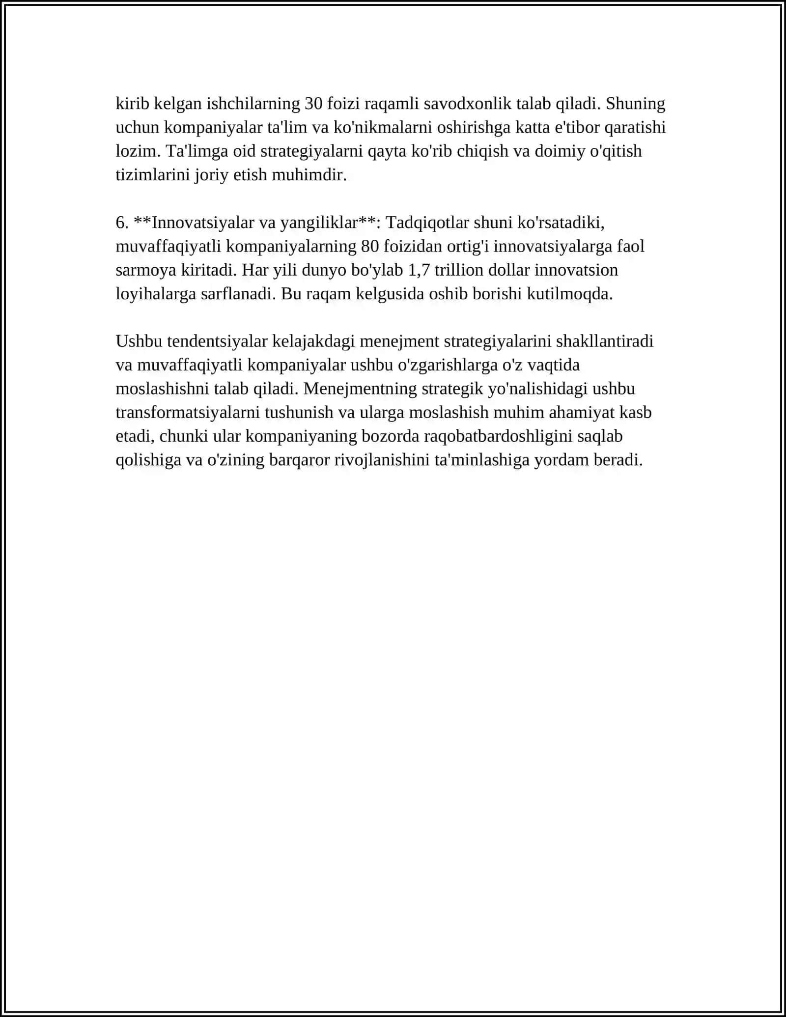 UNIVERSITY OF MENEJMET AND FUTURE TECHNOLOGIES 4