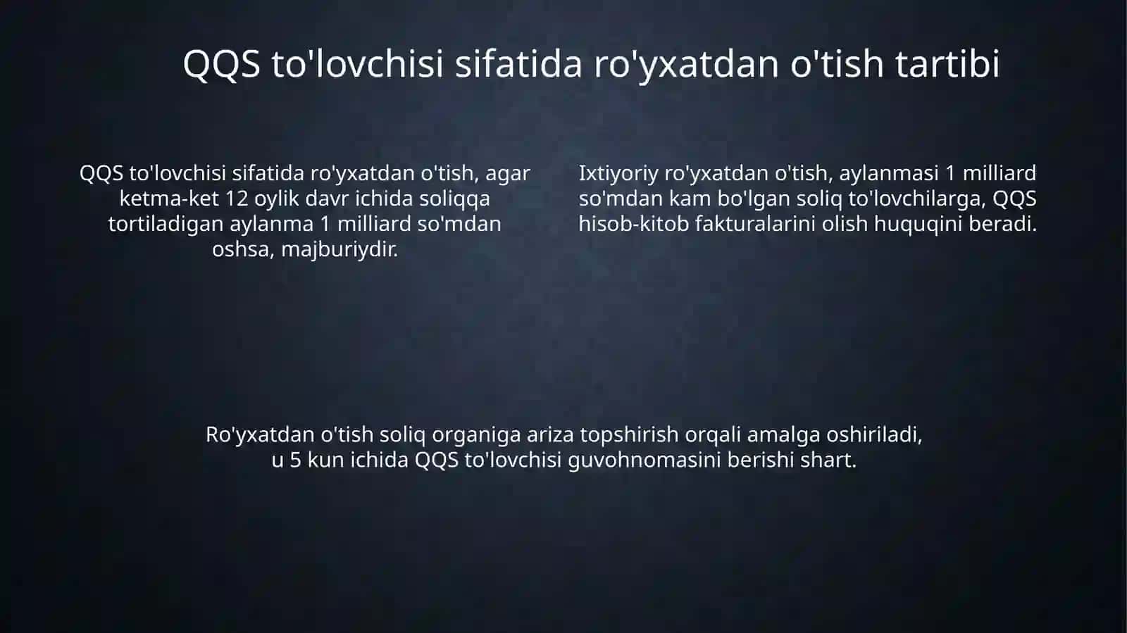 Qo'shilgan qiymat solig'i to'lovchilari, soliq solish obyekti va imtiyozlari 4