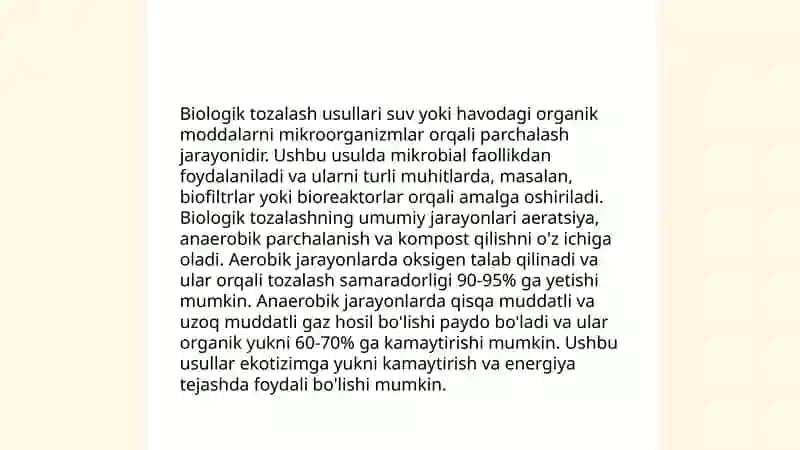 Suv tozalash inshootlari 4