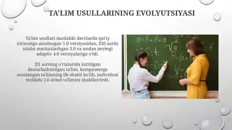 Zamonaviy oʻqitish shakllari va uslublari 4