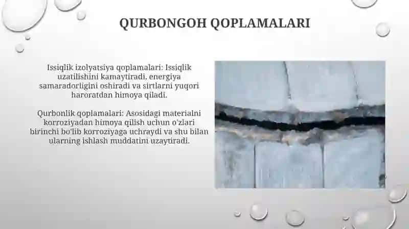 Issiqizalatsion va Antikorrozion qoplamalar 4