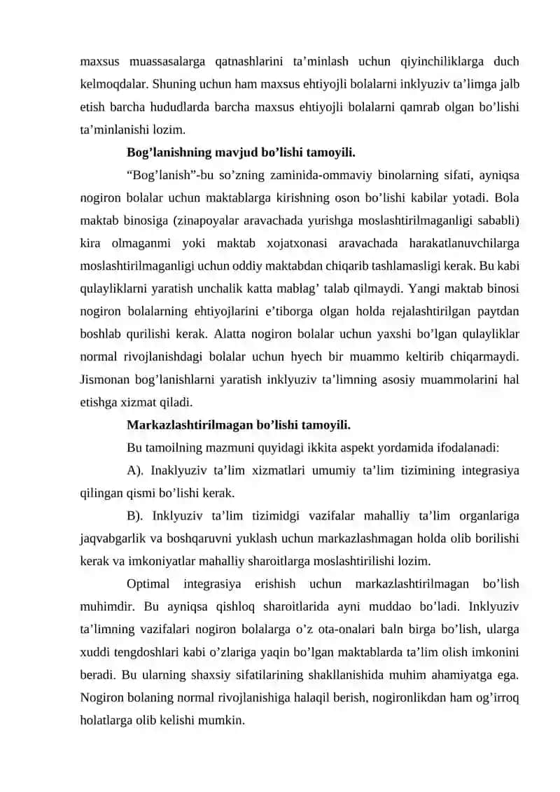 OʻZBEKISTONDA IJTIMOIY SOHADA AMALGA OSHIRILAYOTGAN OʻZGARISHLAR MAZMUN VA MOHIYATI 4