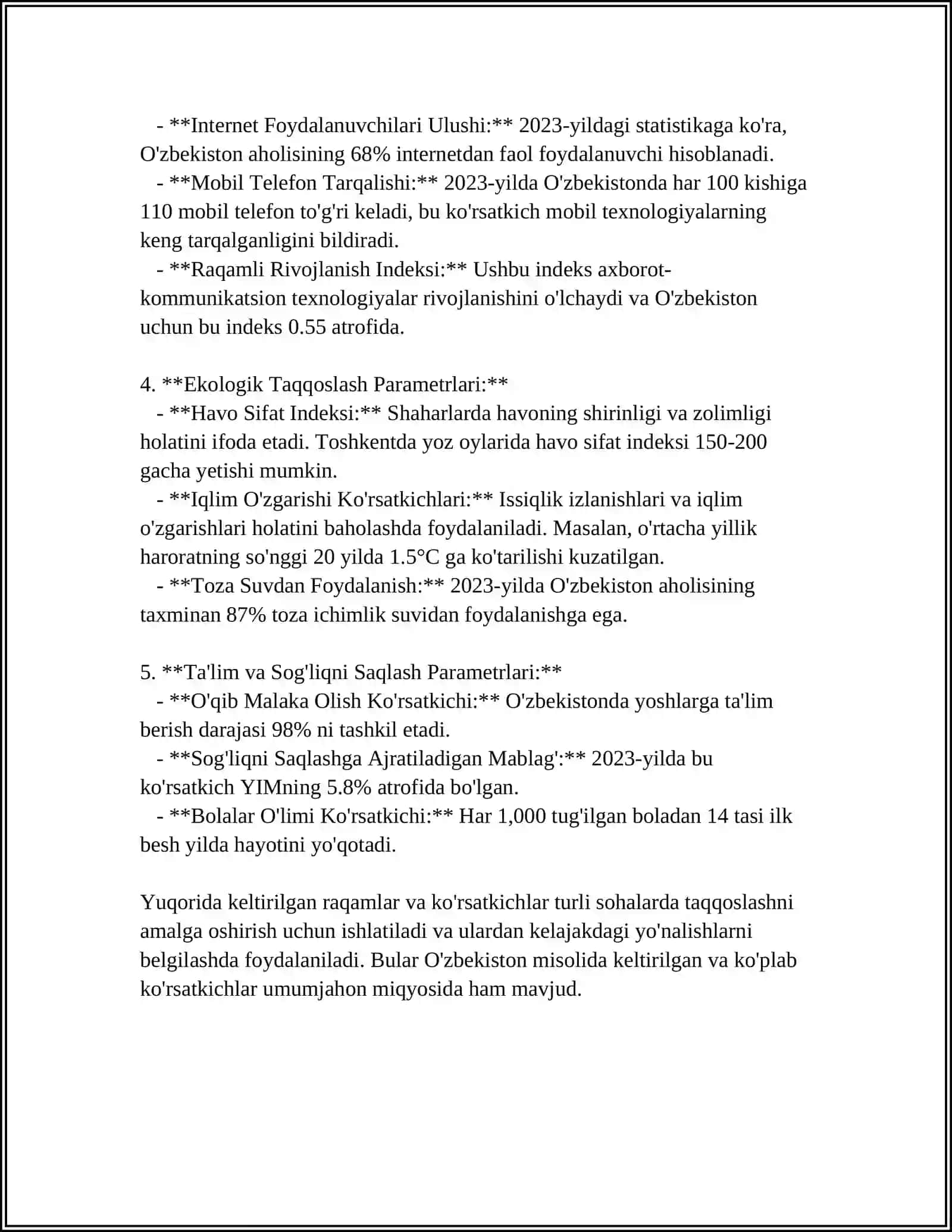 MUHIM TAQSIMOTLAR PARAMETRLARI UCHUN INTERVAL BAHOLAR TUZISH 4