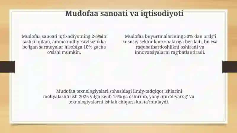 Mudofaa va Xavfsizlik 4