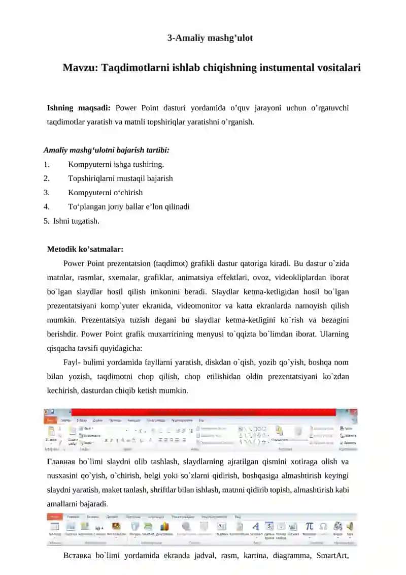 TAQDIMOTLARNI ISHLAB CHIQISHNING INSTUMENTAL VOSITALARI 4