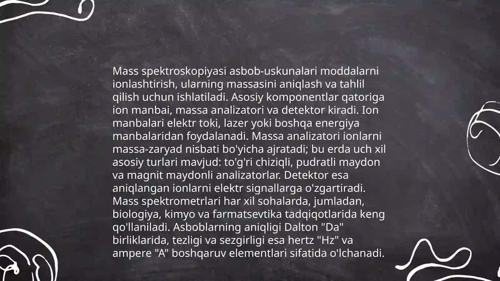 Mass spektroskopiyasi 4