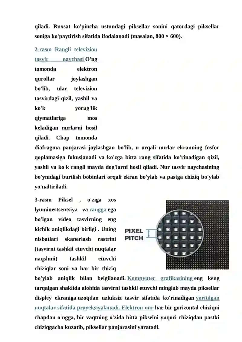 Rasterli grafika va uning o’ziga hos xususiyatlari 4