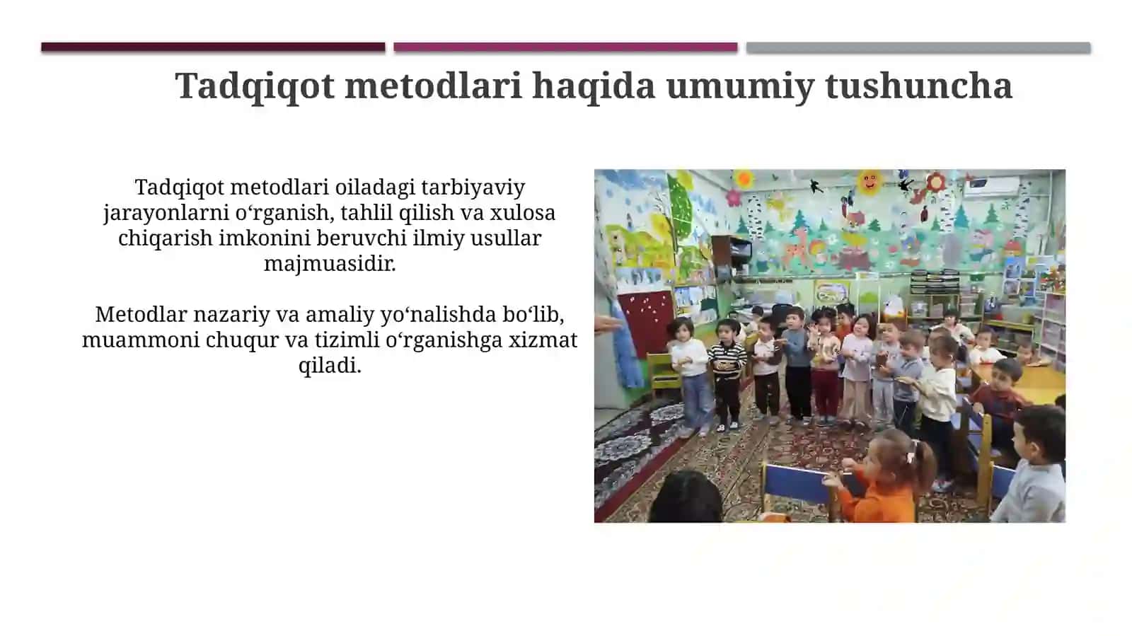 Oila pedagogikasi fanining tadqiqot metodlari 4