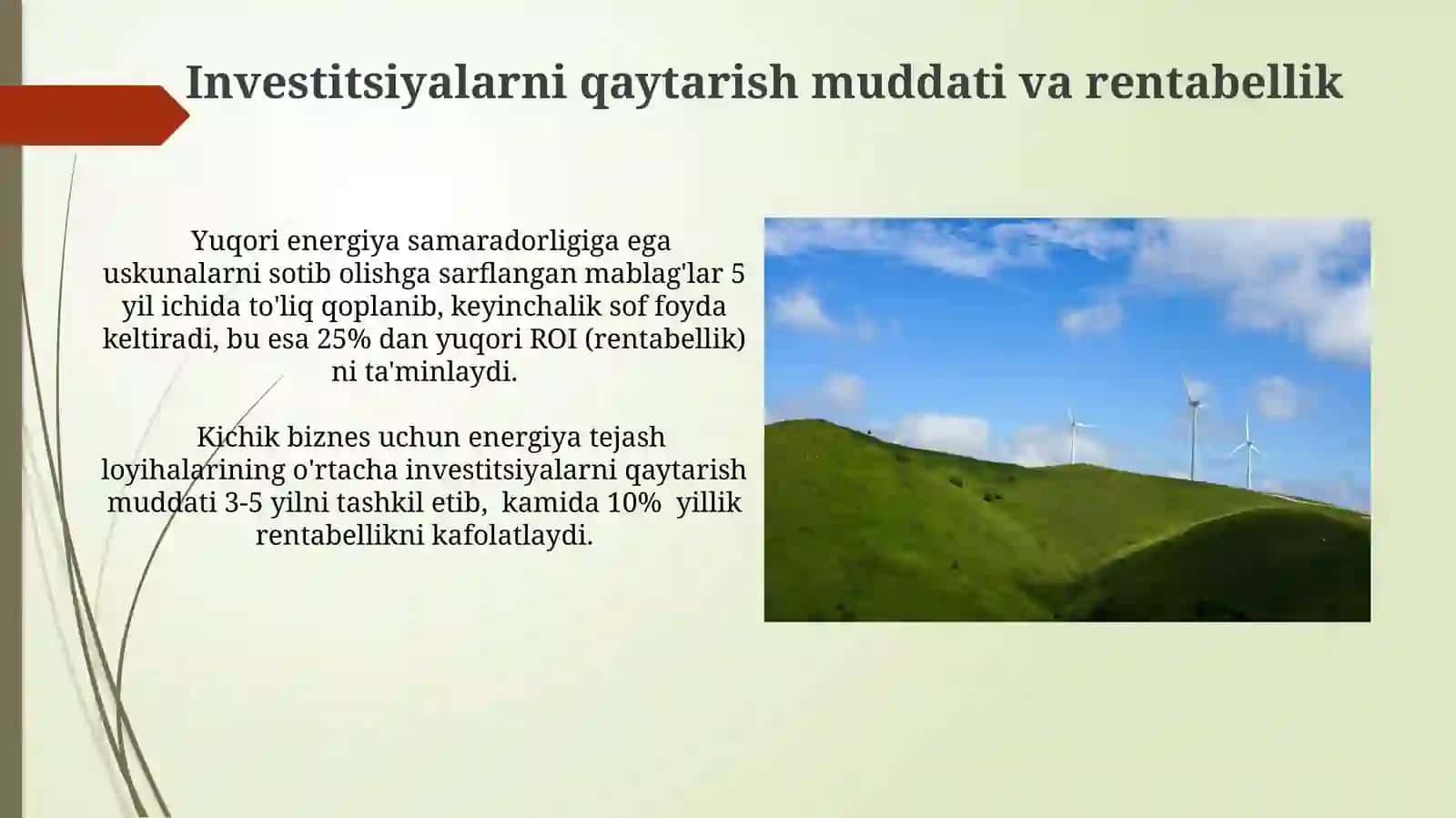 Energiya Tejamkor Texnologiyalarning Iqtisodiy Samaradorligi 4