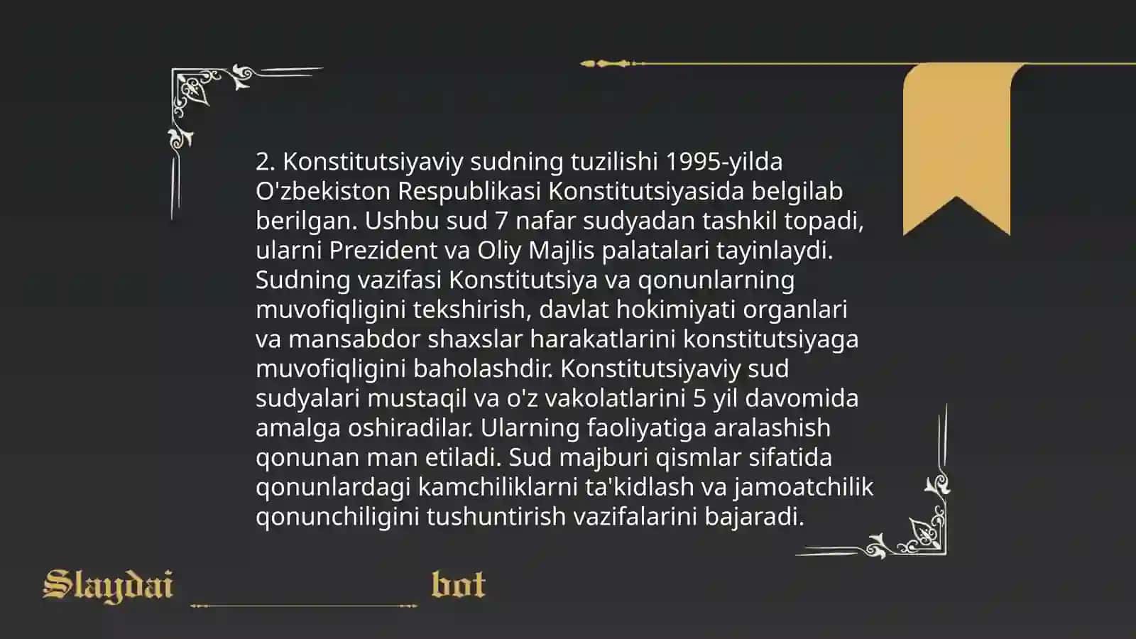 O‘zbekiston Respublikasi Konstitutsiyaviy sudi 4