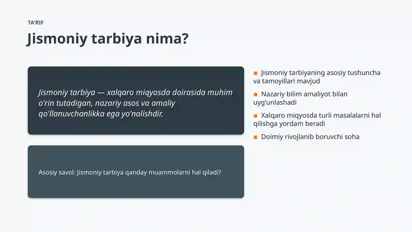 Jismoniy tarbiya 4