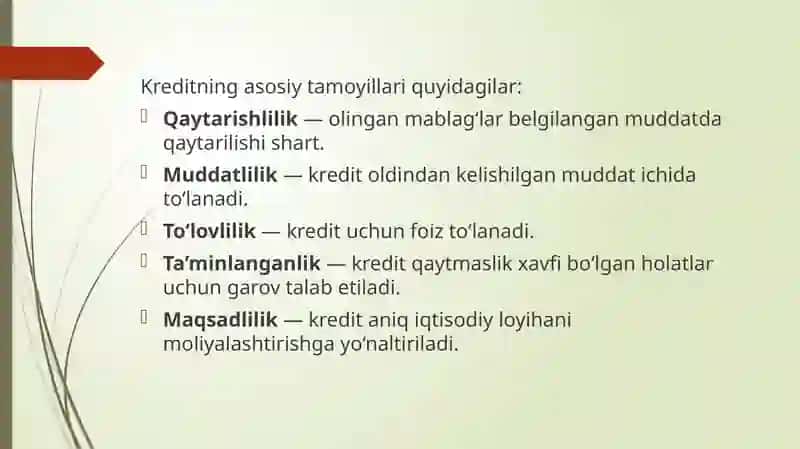 Xo‘jalik sub’ektlarini kreditlash mexanizmini takomillashtirish yo‘llari 4