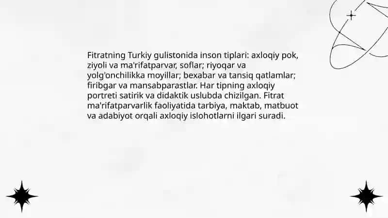Turkiy guliston yoxud axloq asarida xulqlar tasnifi 4