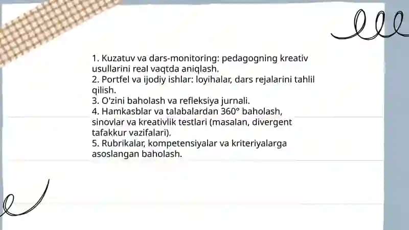 Pedagog faoliyatiga kreativ yondashuv 4