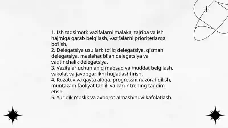 Huquqshunoslar guruhi va jamoasidan ishni toʻgʻri tashkil etish usullari 4