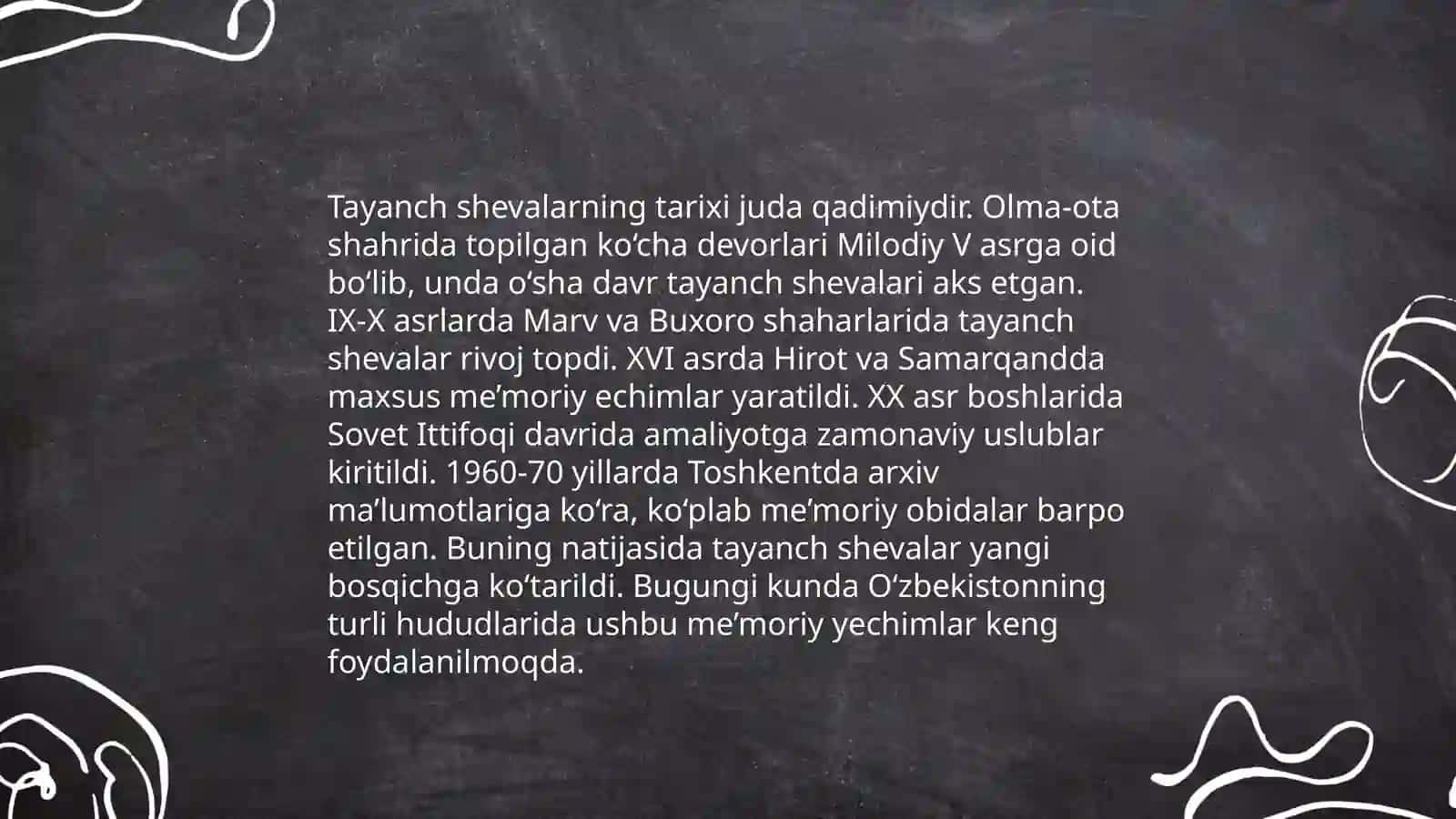 O'zbek adabiy tilining tayanch shevalari.Shevalar lug'ati.Dialektal leksikalogiya 4