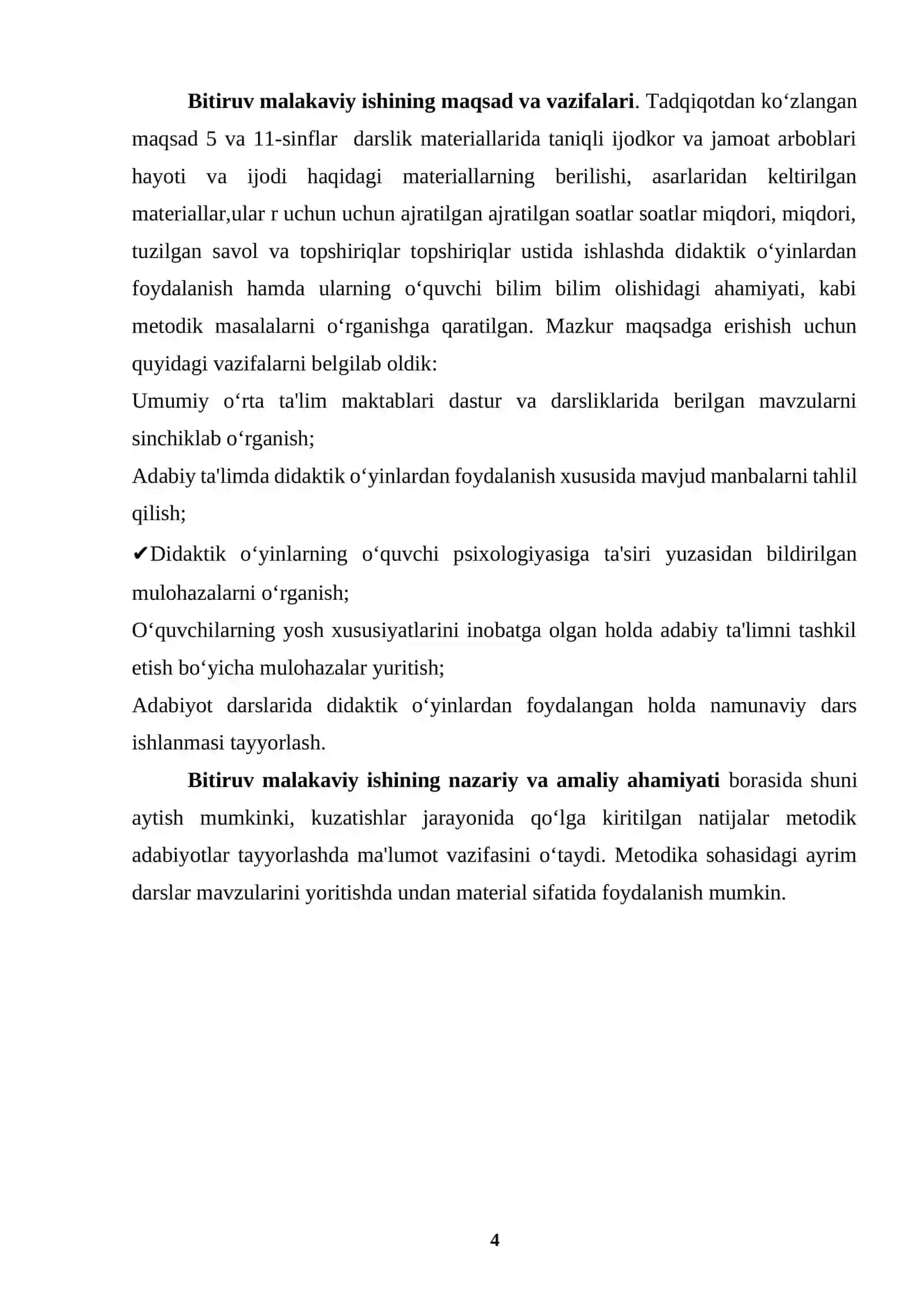 Adabiyot darslarida didaktik o`yinlar vositasida leksik kompetensiyani rivojlantirish 4