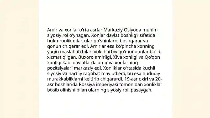 Buxoro xonligi va amirligining ijtimoiy-siyosiy tuzumi va huquqiy tizimi 4