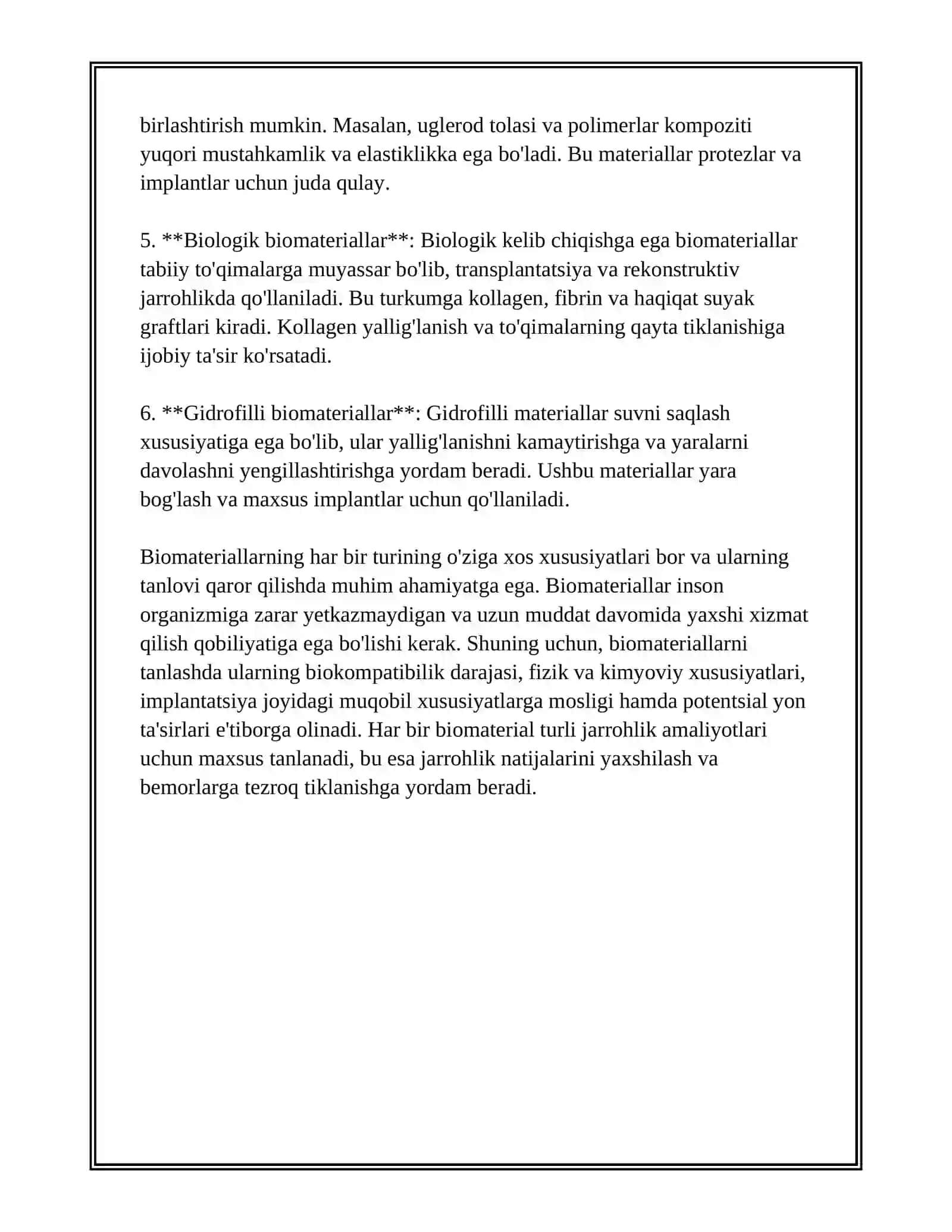 JARROXLIKDA BIOMATERIYALLAR VA IMPLANTLARDAN FOYDALANISH 4