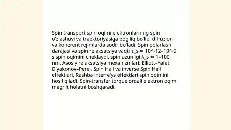 Spintronika 4
