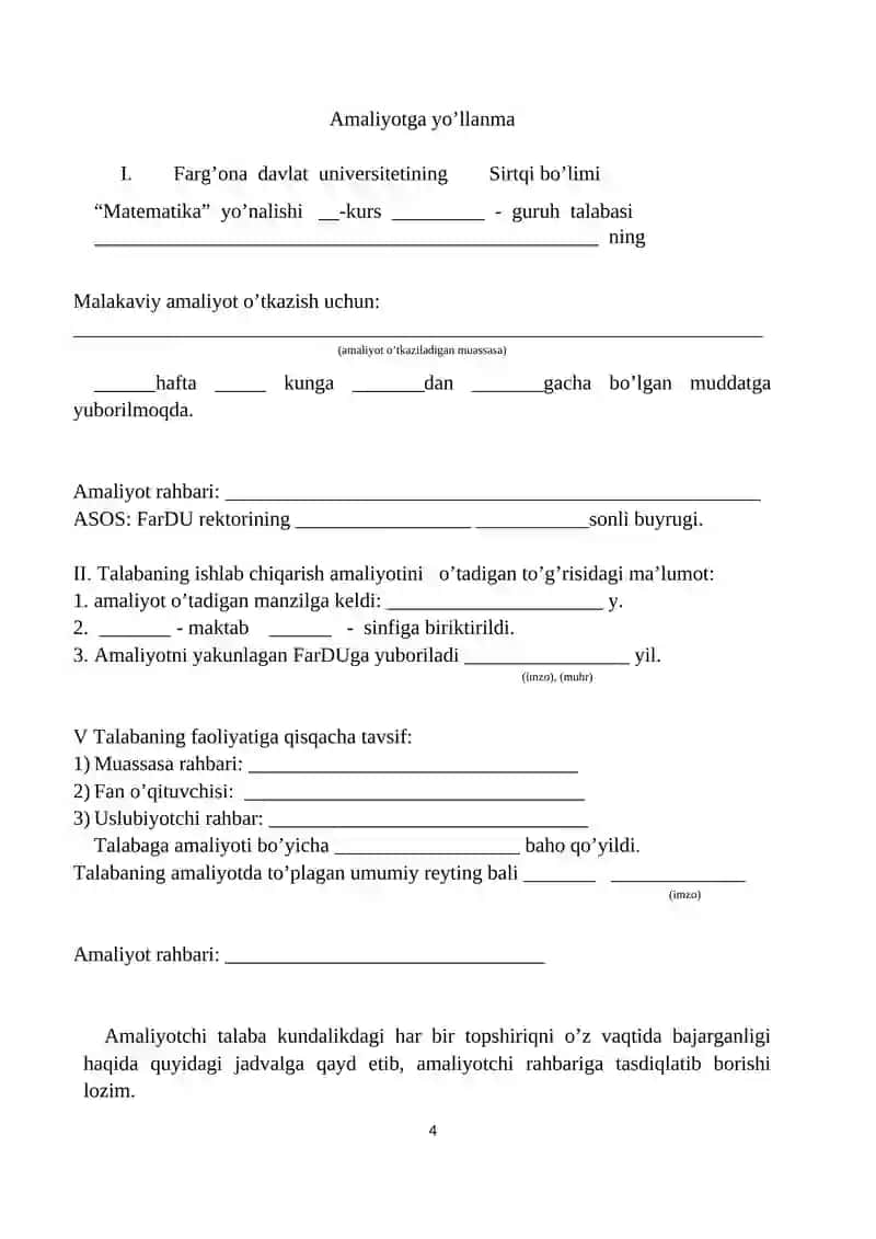 Pedagogik amaliyotning maqsad va vazifalari 4
