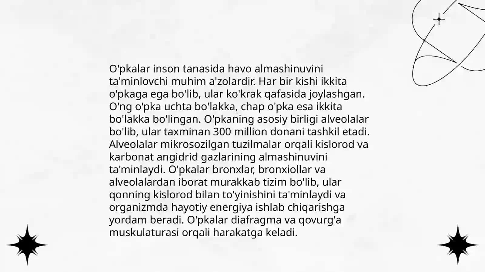 Nafas olish fiziologiyasi 4