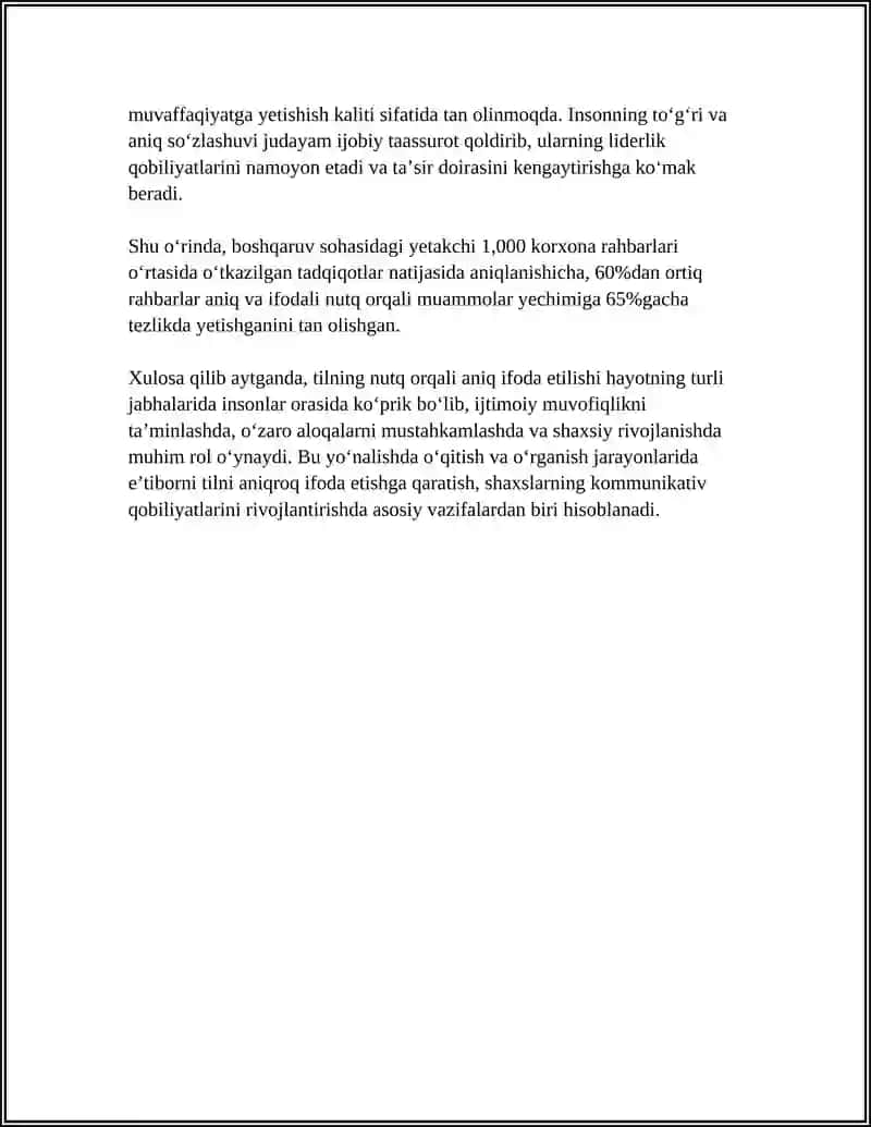 TILNING NUTIQDAGI AHAMIYATI 4