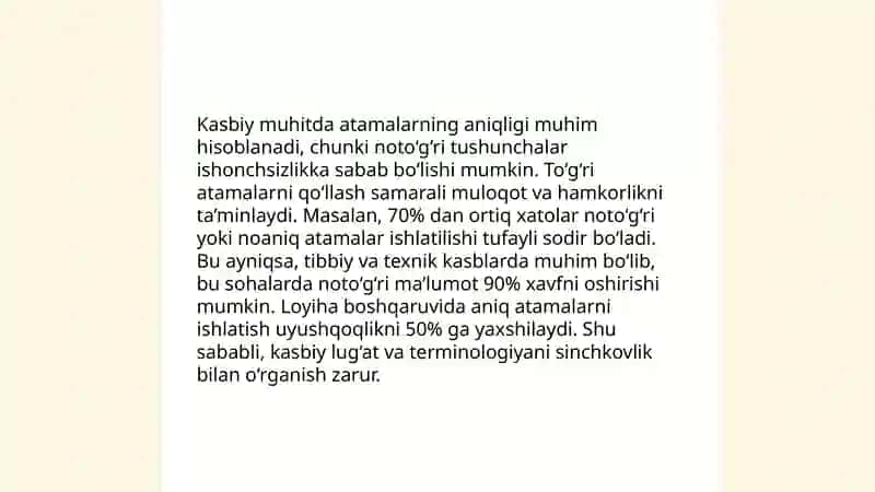 Atamalarning ilmiy va kasbiy sohadagi axamiyati 4