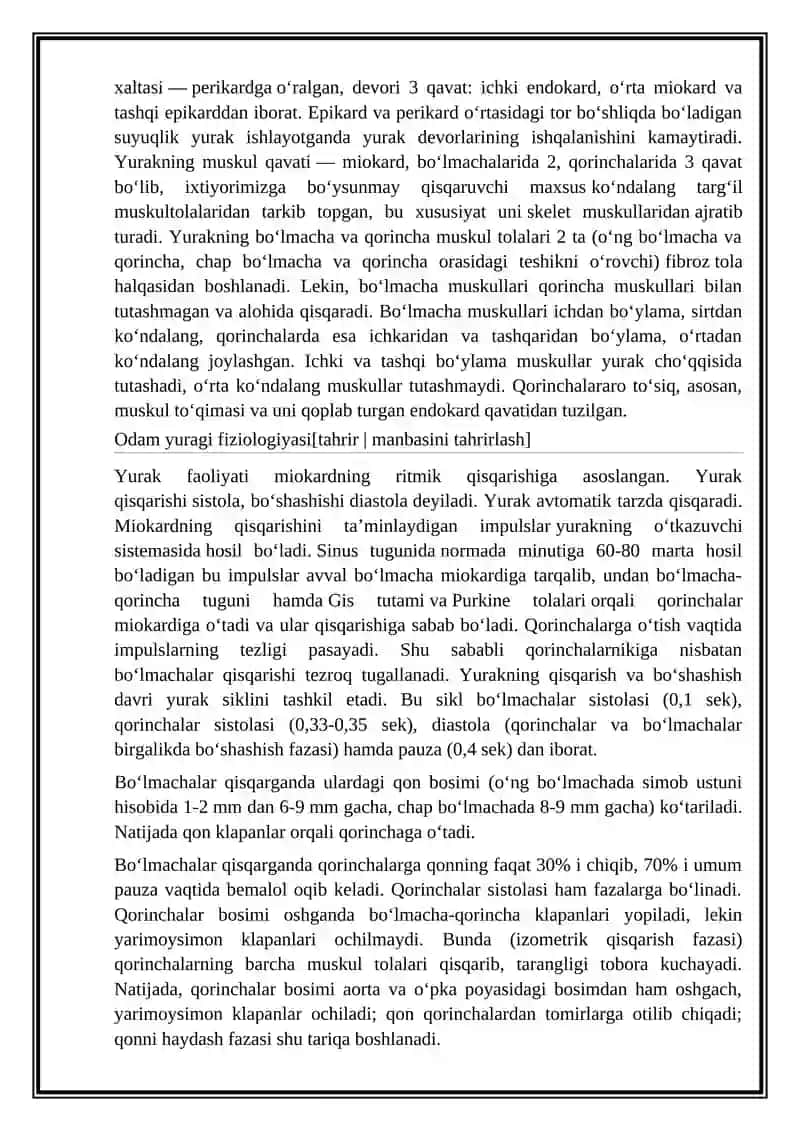 Yurak Mushagi Regeneratsiyasi 4