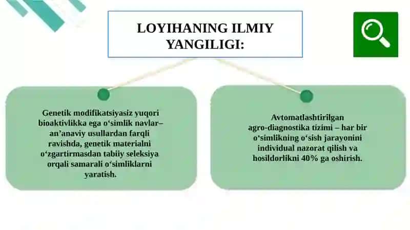 TERMIZ DAVLAT UNIVERSITETI TABIIY FANLAR FAKULTETI BIOLOGIYA TURLARI BO‘YICHA TA’LIM YO‘NALISHI 3-BOSQICH TALABASI RAJAPOVA NILUFARNING ‘‘MIRZO ULUG’BEK VORISLARI’’TANLOVI UCHUN TAYYORLAGAN LOYIHA TAQDIMOTI 4