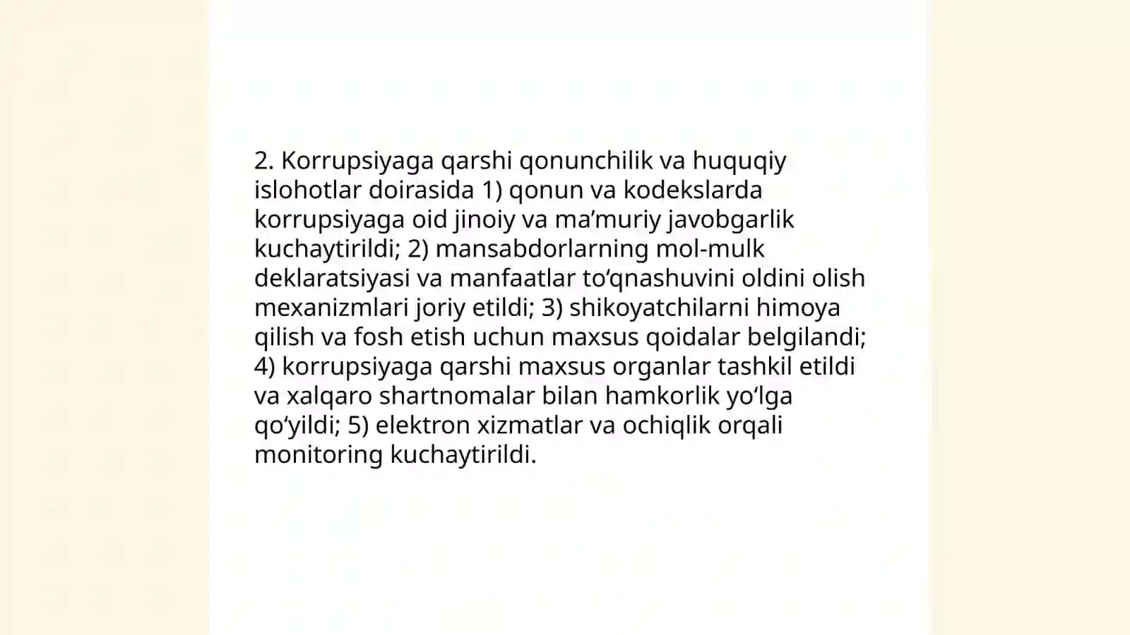 Korrupsiyaga qarshi milliy strategiya va siyosat 4