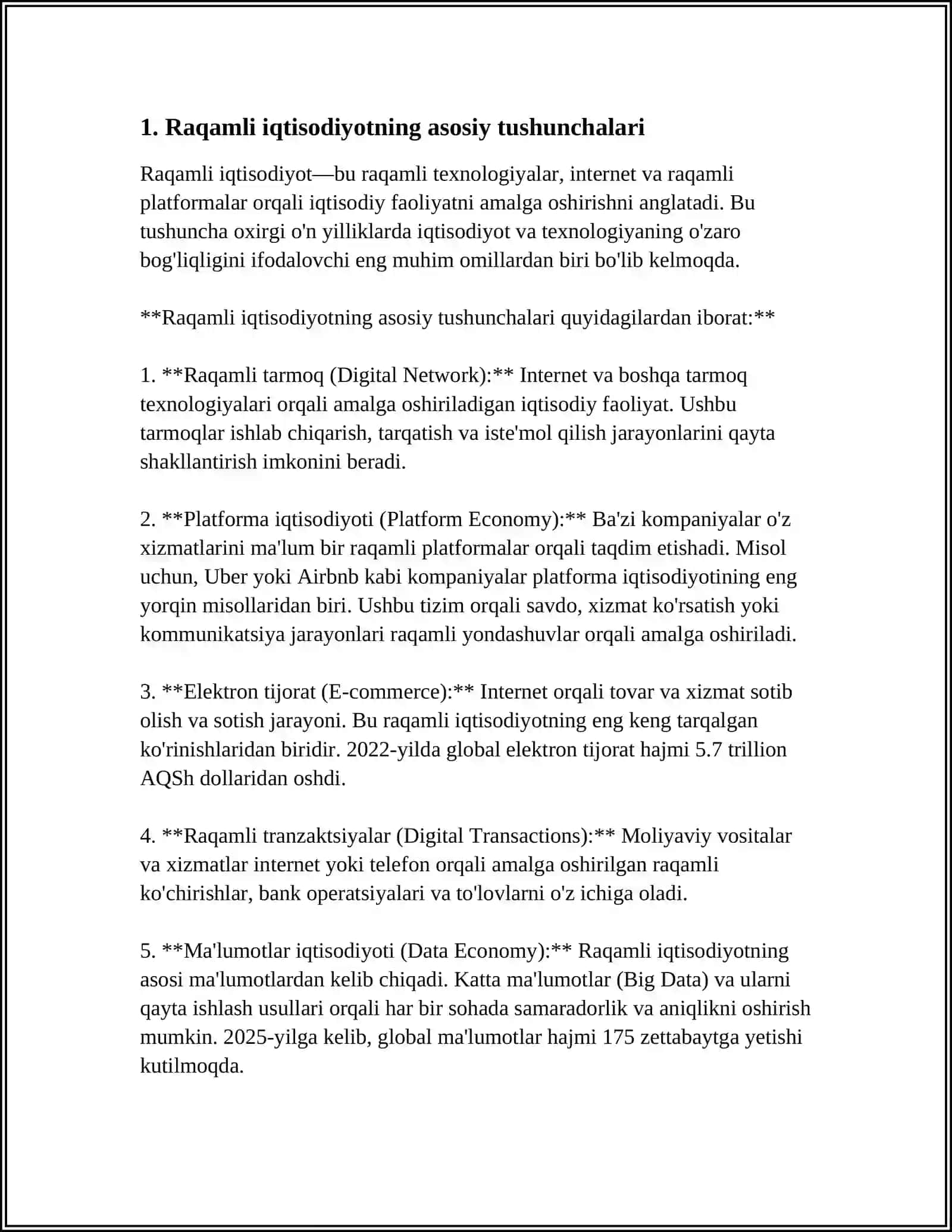 RAQAMLI IQTISODIYOTDA INNOVATSION TEXNOLOGIYALAR VA ULARNING AHAMIYATI 4