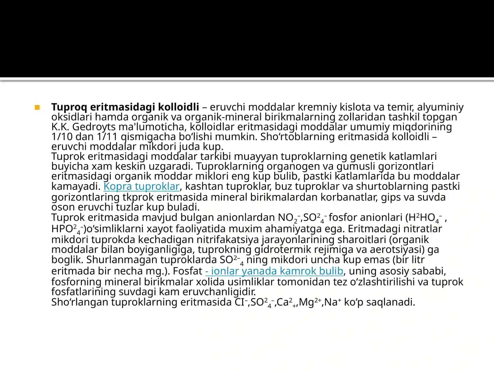O'zbekiston tuproqlaring agrokimyoviy tavsifi 4