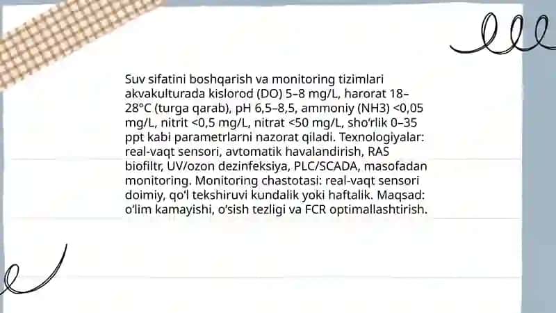 Baliqchilik sohasini rivojlantirish-Akvakultura 4