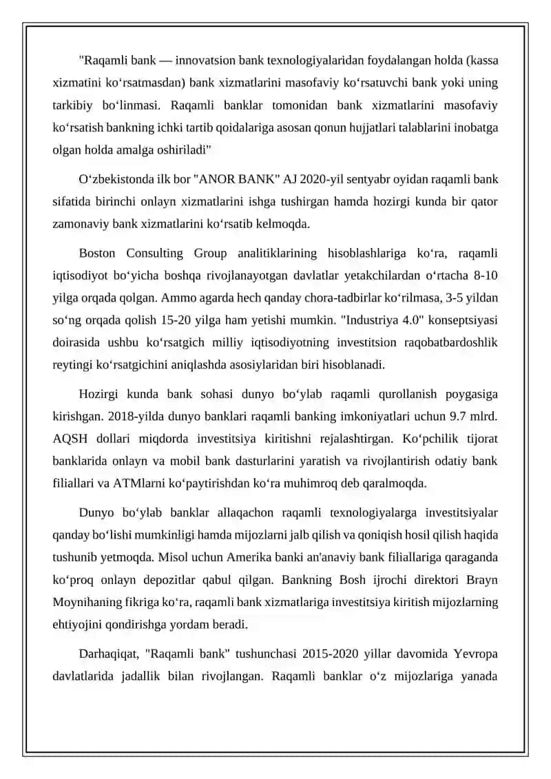 Bank mobil ilovalaridan foydalanish qulayliklari 4