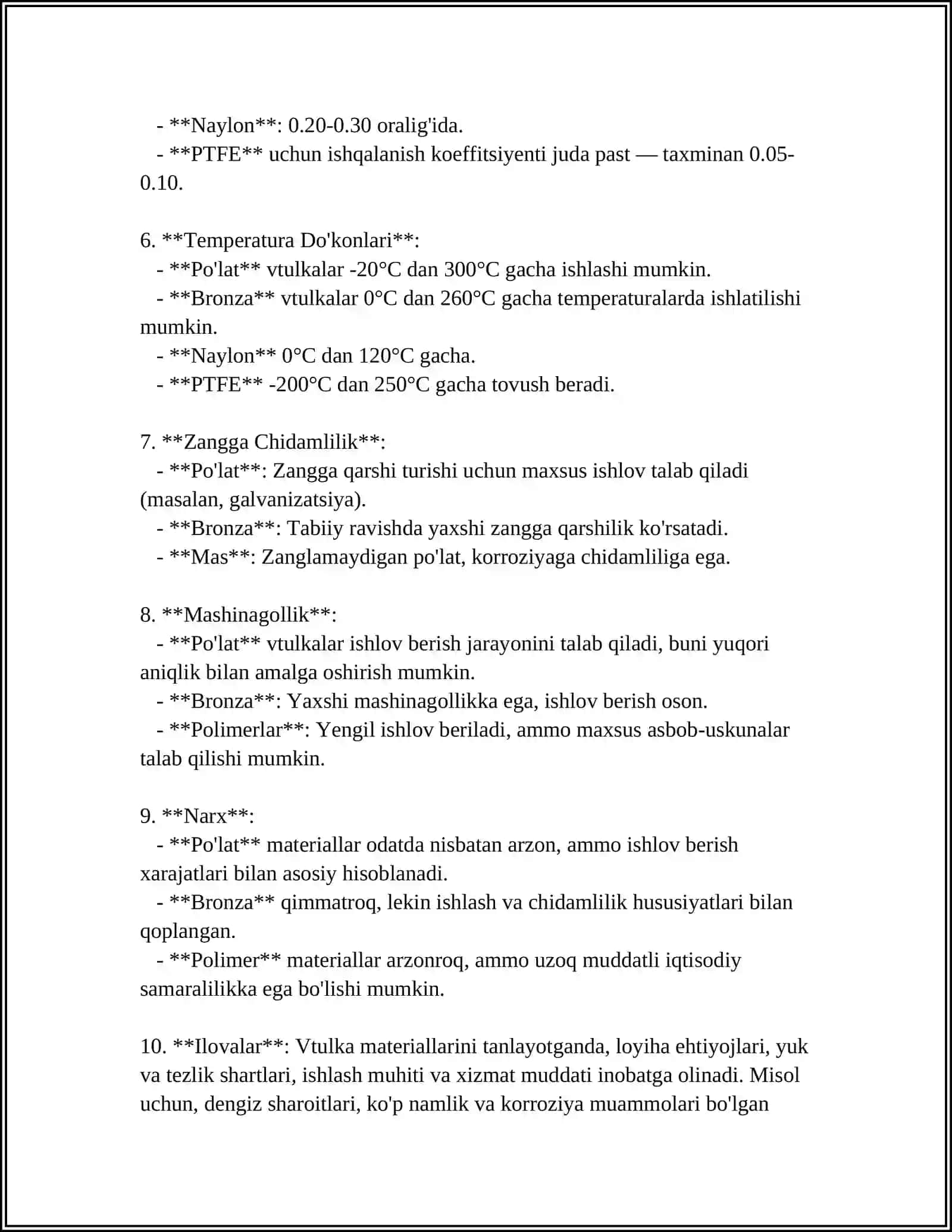 VTULKA DETALINI TAYYORLASH TEXNOLOGIK JARAYONINI TUZISH 4