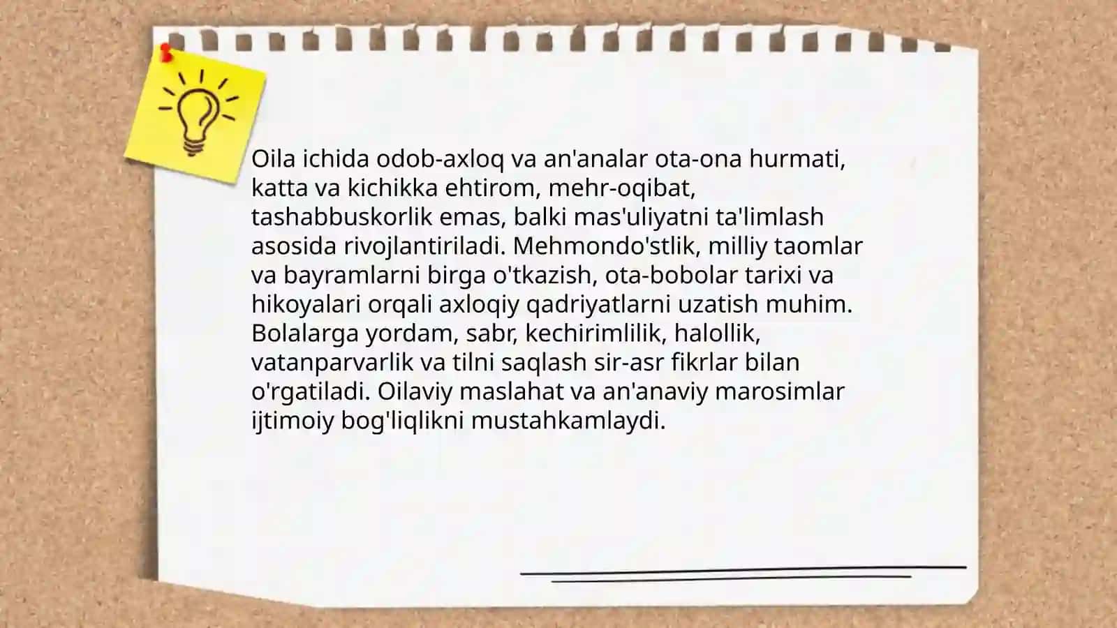 Milliy qadriyatlar asosida oilaviy tarbiya 4