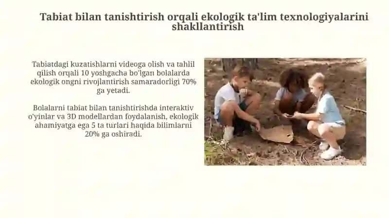 Bolalarni tabiatga jalb qilishning innovatsion usullari 4