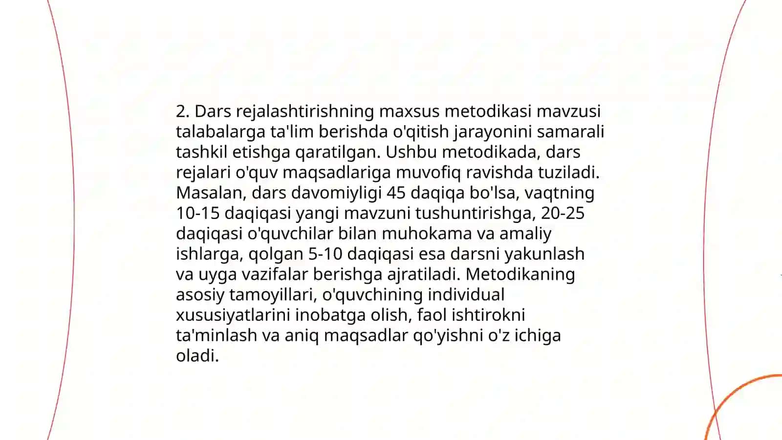Matematika oqitish maxsus metodikasi fanining xususiy masalalari 4