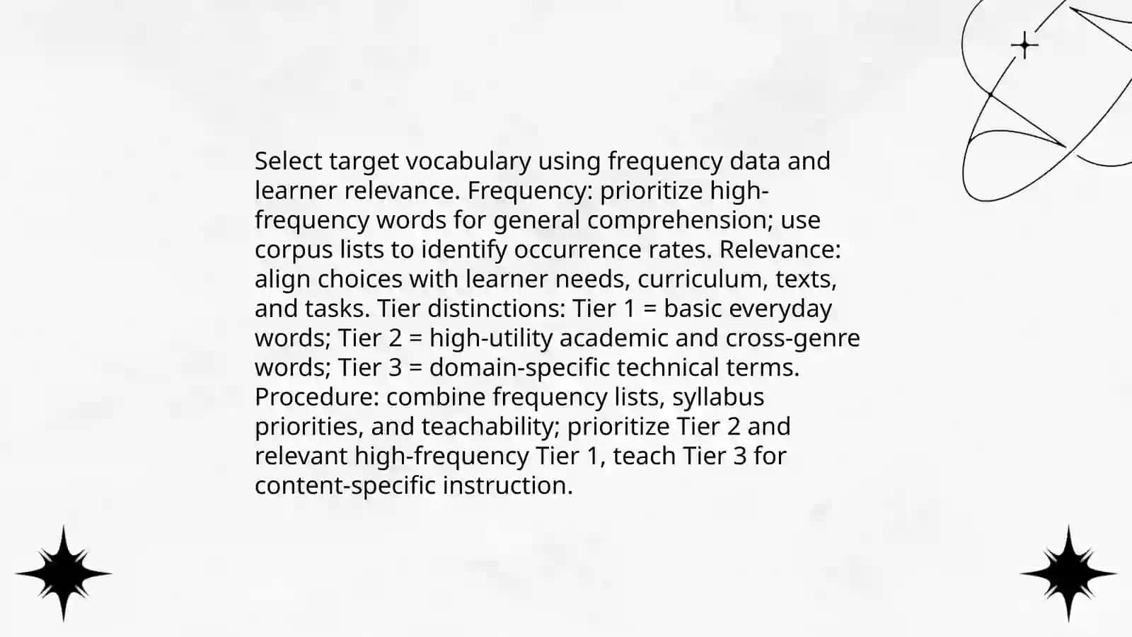 Teaching Vocabulary 4