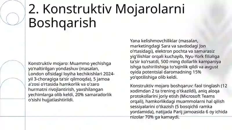 Konstruktiv va destruktiv nizolar haqida tushuncha 4