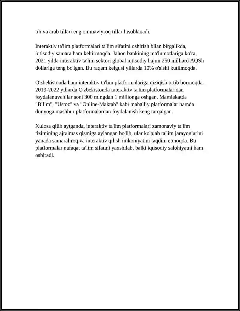 ONA TILI TALIMIDA QO'LLANILADIGAN INNOVATSION VA AXBOROT KOMMUNIKATSIYA TEXNOLOGIYALARI 4