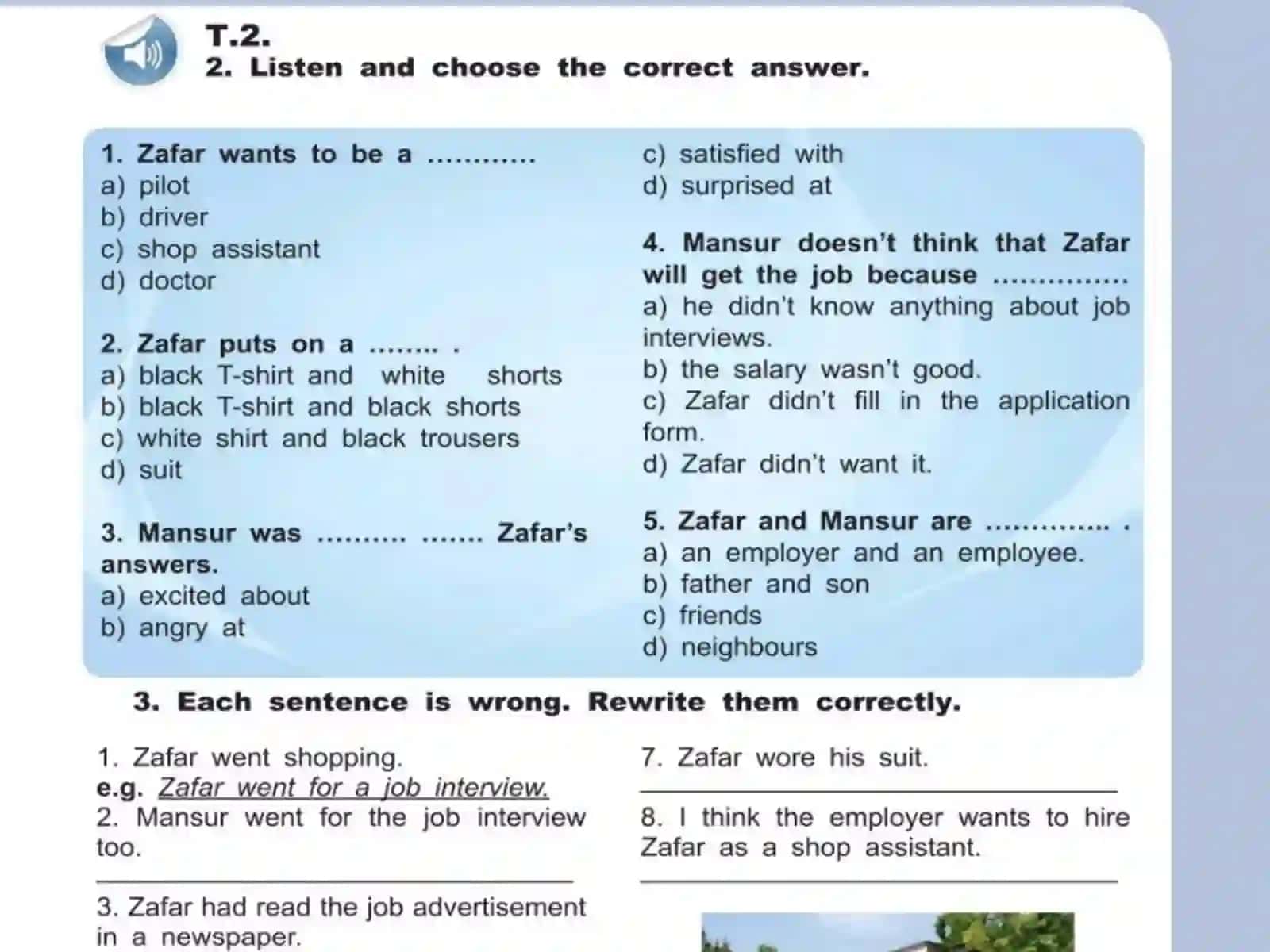 Lesson 1.Job interview. Job etiquette 4