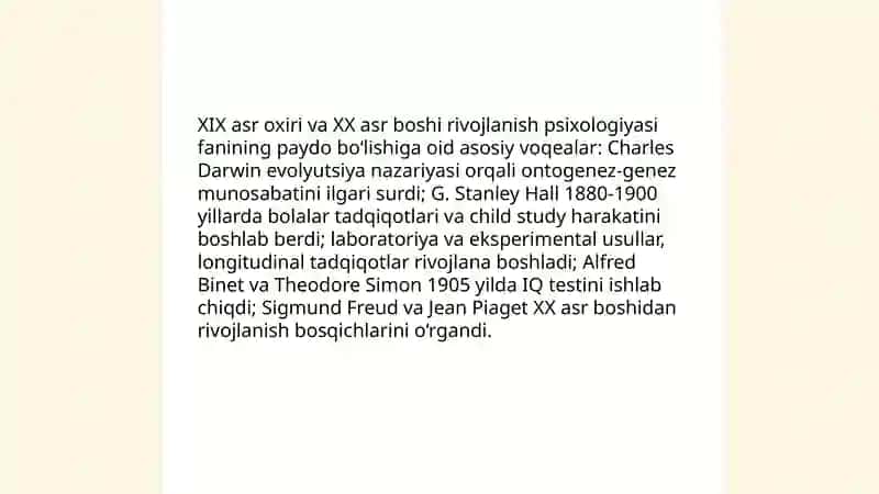 Rivojlanish Psixologiyasi 4